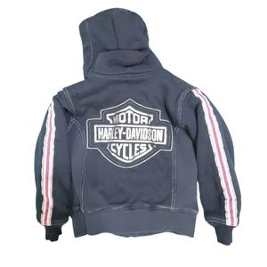 Harley Davidson Girls fleece lined jacket. Size 5